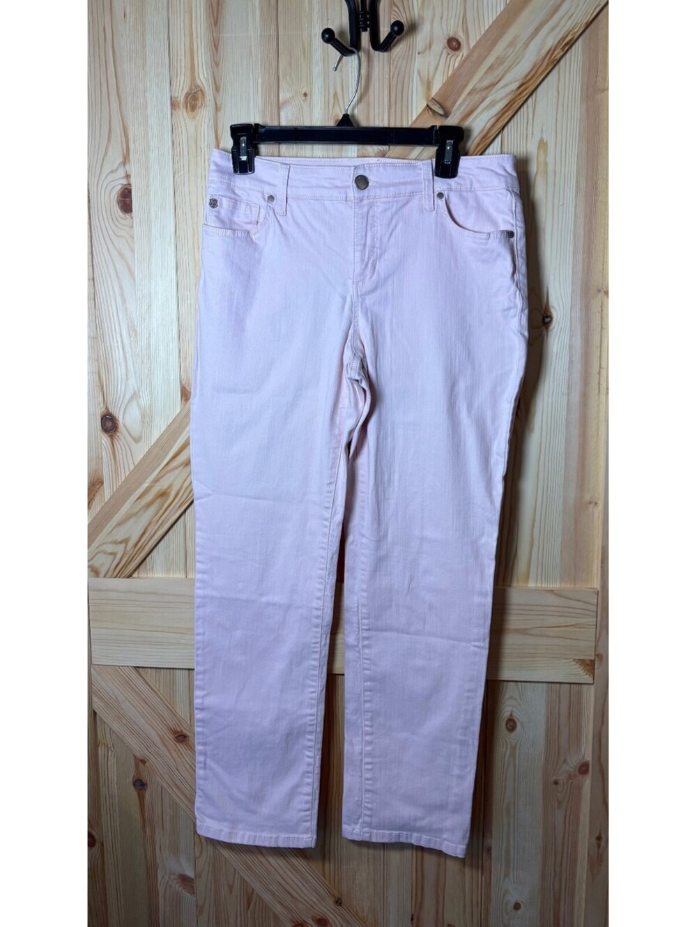 Bandolino Mandie Pink Straight Leg Pants Size 6